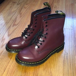 Beautiful Dr. Marten Red Boots!